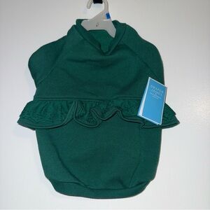🆕 Draper James Green Dog Ruffle Sweatshirt